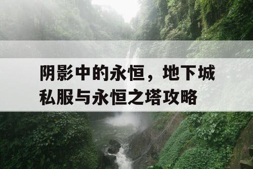 阴影中的永恒，地下城私服与永恒之塔攻略