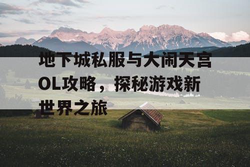 地下城私服与大闹天宫OL攻略，探秘游戏新世界之旅